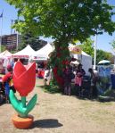 Tulip Festival, city Hall, Ottawa, Canada